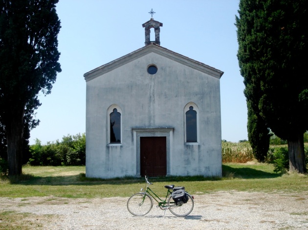 einsame Kapelle bei San Stefano Udinese